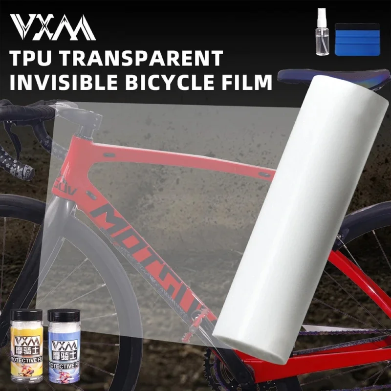 

TPU Invisible Bike Protective Film UV Resistant,Scratch Resistant Auto Accessories