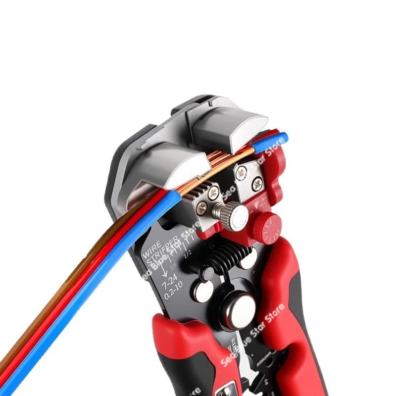 Multifunctional wire stripping pliers, special wire cutting artifact for electricians, crimping pliers terminal tools