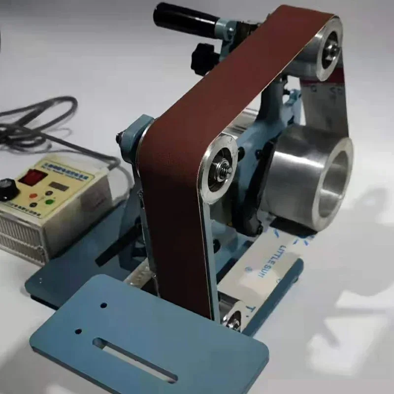 750W/1100W Electric Belt Sander Vertical & Horizontal Dual Use Belt Sander Abrasive Belt Sharpener Polishing Machine