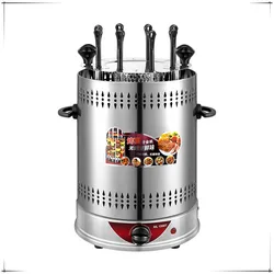 Kebab Machine Household Electric BBQ Grill Machine Smokeless Portable Kebab Maker