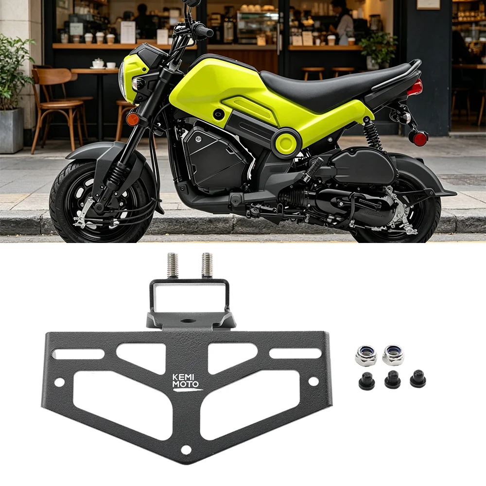 Motorcycle License Plate Holder for Honda Navi 110 2022-2026