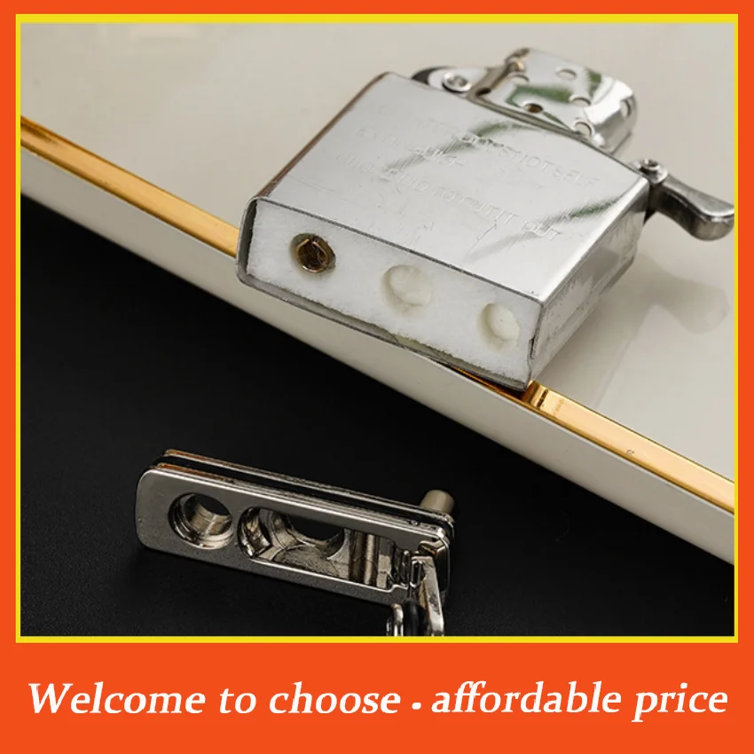 .Sealing Metal Cotton Base For Zip Lighter Regular Inner Liner Modified Base Cotton Reduce Volatilization Sealing Metal Lighter