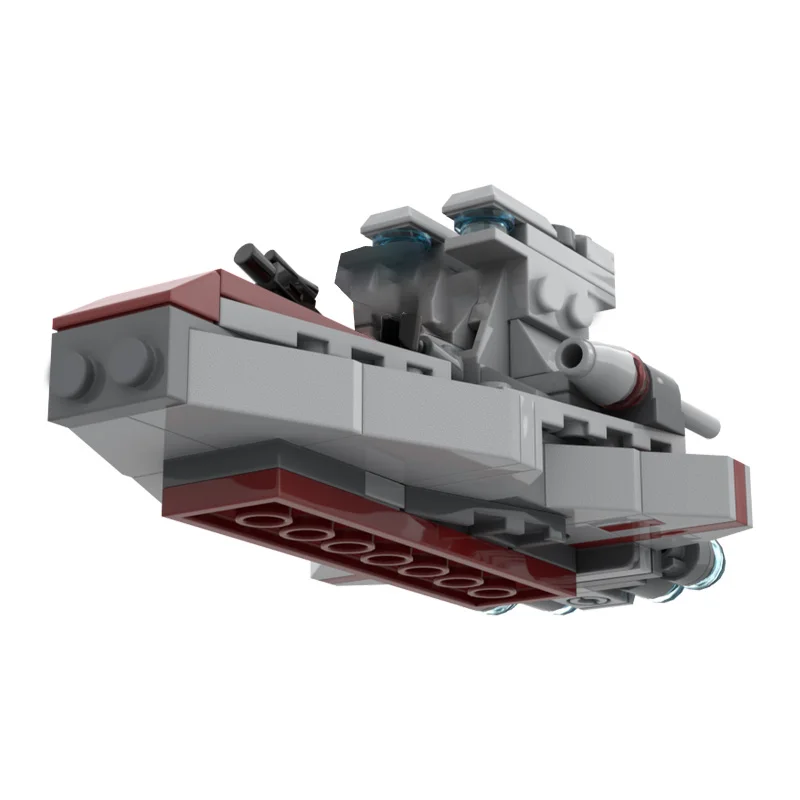122 PCS Star Scuffle Star Destroyer Microfighter MOC Personalizza Blocco di costruzione modulare Design popolare Fai da te Ragazzi Regali giocattolo per le vacanze