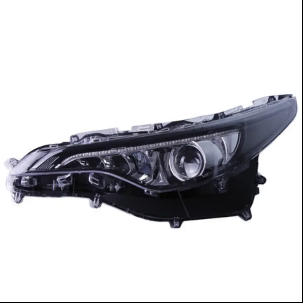 Pair of Car xenon Led Headlight assembly For Toyota Levin 2017-19 DRL daytime running light turn signal headlamp