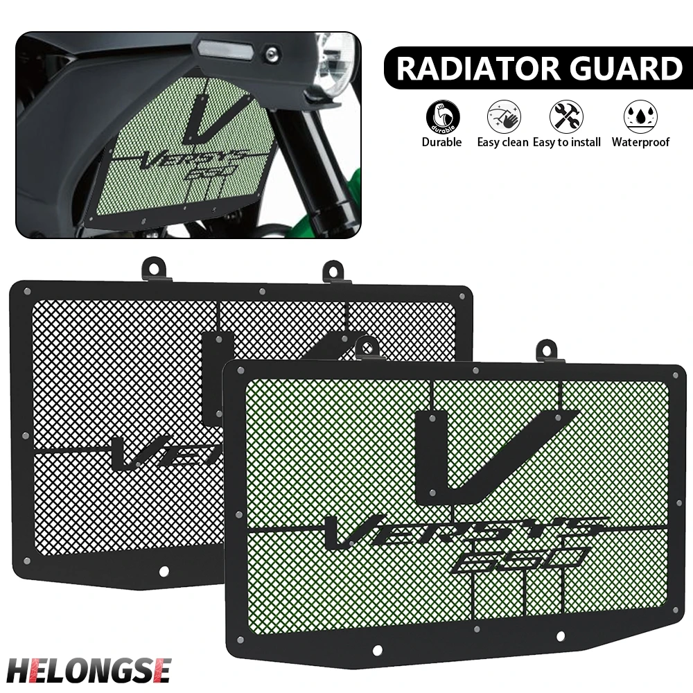 

Motorcycle Radiator Grille Guard Cover Tank Protective FOR KAWASAKI KLE650 VERSYS 650 ABS 2006 2007 2008 2009 KLE 650 VERSYS650