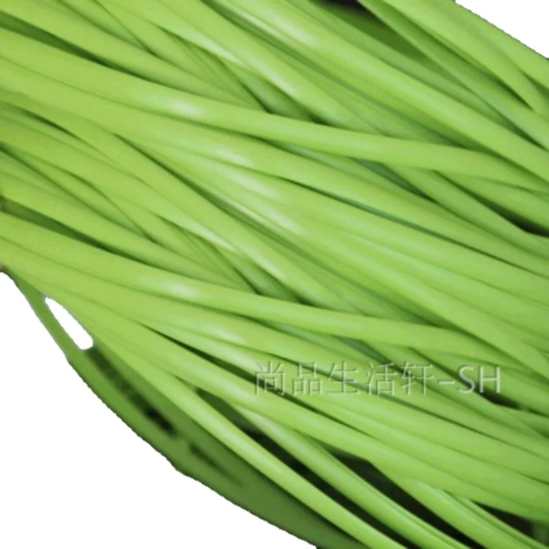 70Meters(500g) Width:8mm Coffee Gradient Flat Synthetic Rattan Weaving Material Plastic Knit Repair Chair Table PE Rattan