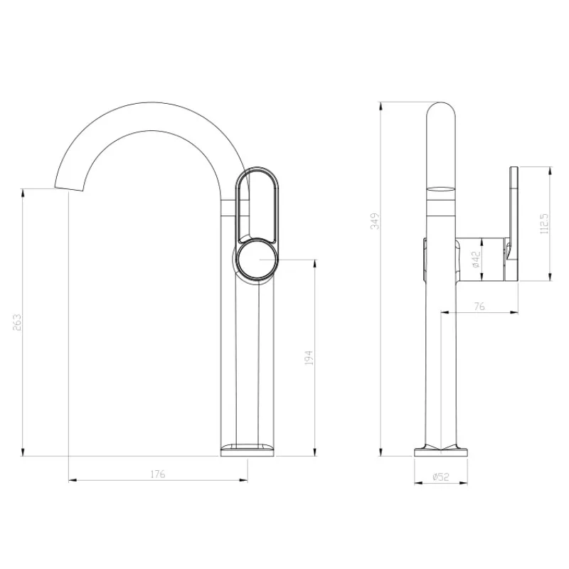 Bathroom tall Basin Sink Faucet hot and cold Basin Faucet Hot and Cold bathroom Mixer, Mop Taps,deck Mounted