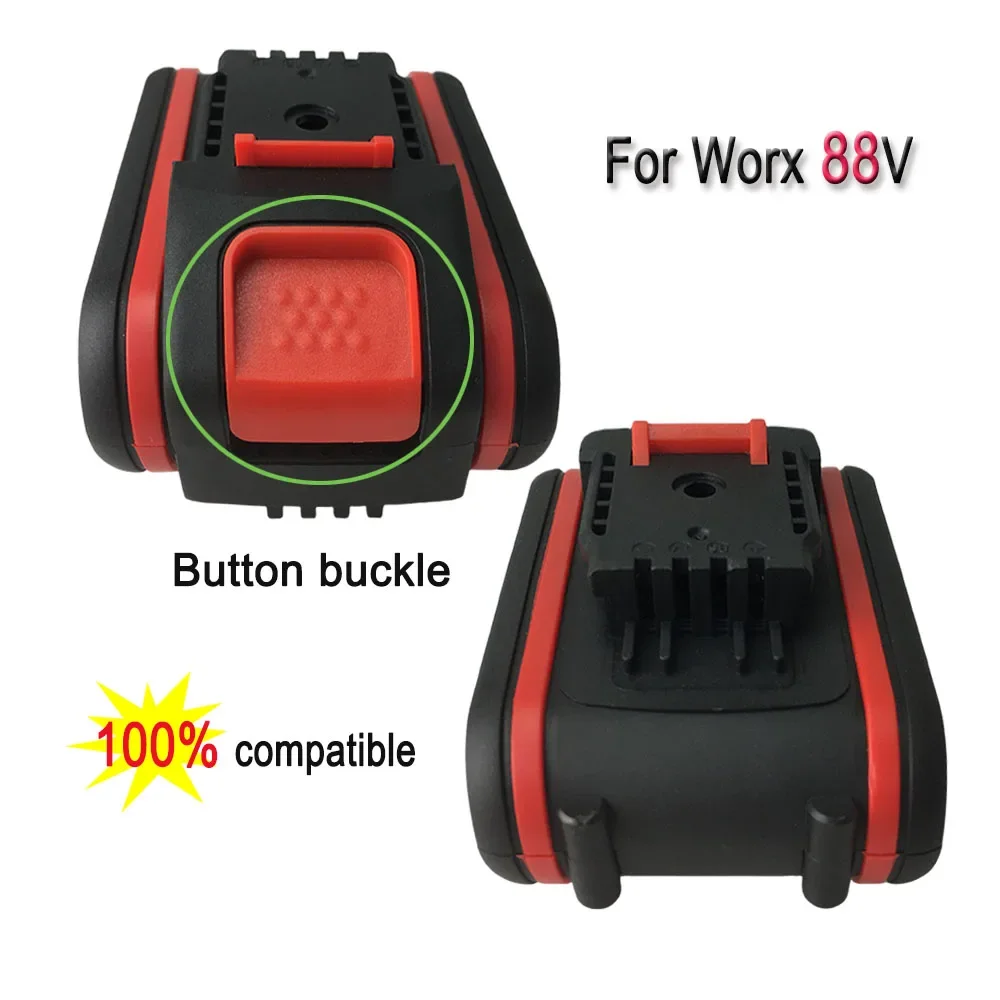 88V 3000mAh high-Power Li-ion Battery For Worx Electric Tools And Chainsaws With charger
