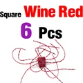 Square Wine Red