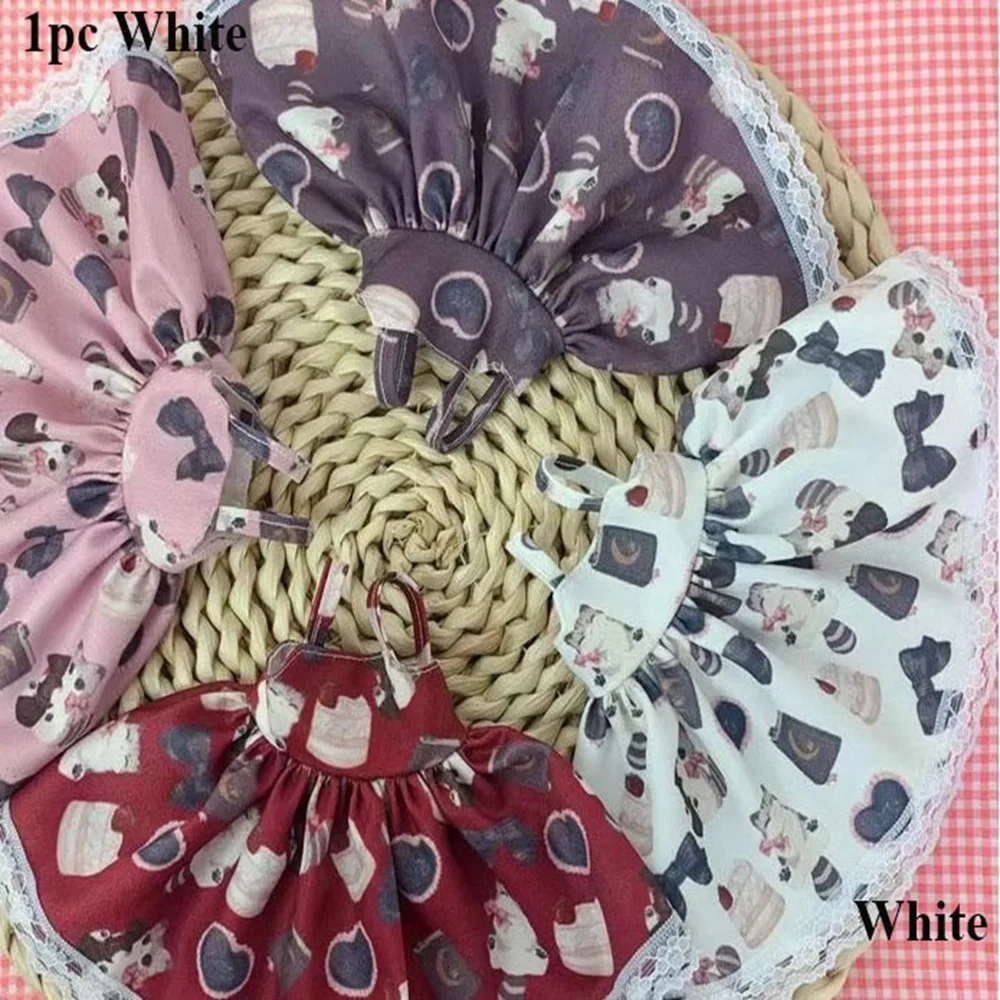

Handmake Doll Elegant Clothes Mini Casual Floral Print Dress DIY Accessories Fashion for 1/6 BJD 30cm Dolls