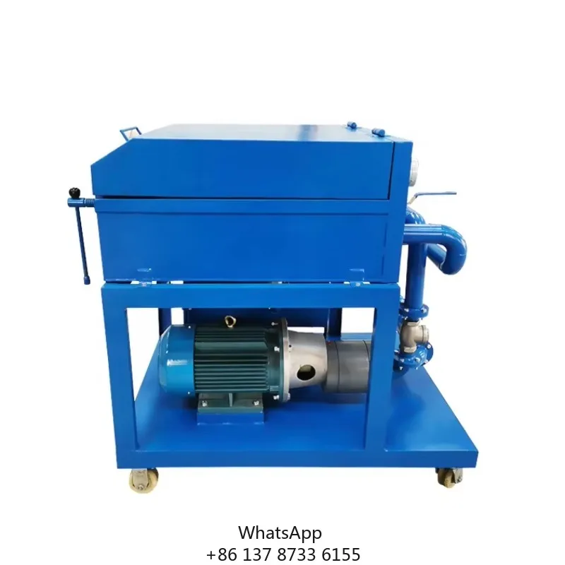 Power Plants, Power Stations Plate And Frame Pressure Oil Purifier