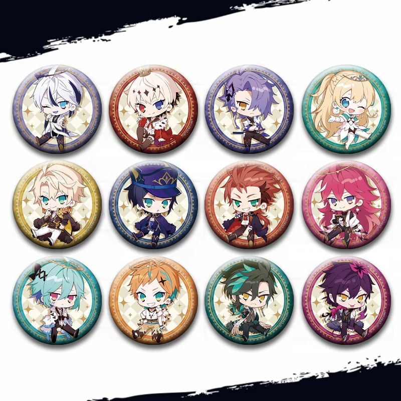 

Anime Evil Prince and The Puppet Role Play Pin Cartoon Character Badge Tinplate Brooches for Clothes Decor Bag Accessories Gifts