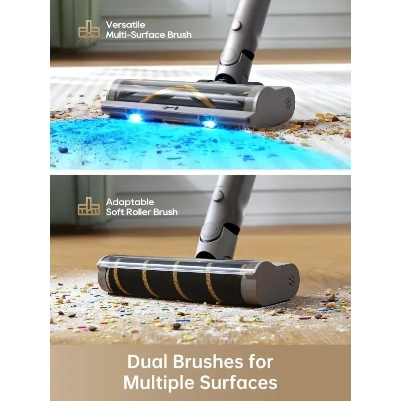 Dreame Station-Aspirateur sans fil, base anti-poussière automatique, balai intelligent, livres de sol iniques pour tapis