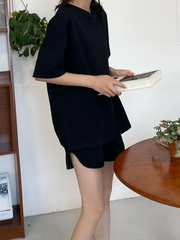 Summer 2025 Anti-Aging Slimming Casual Fitn Running Sportswear Hoodie ort Sve Two-Piece Set Women's Clothes