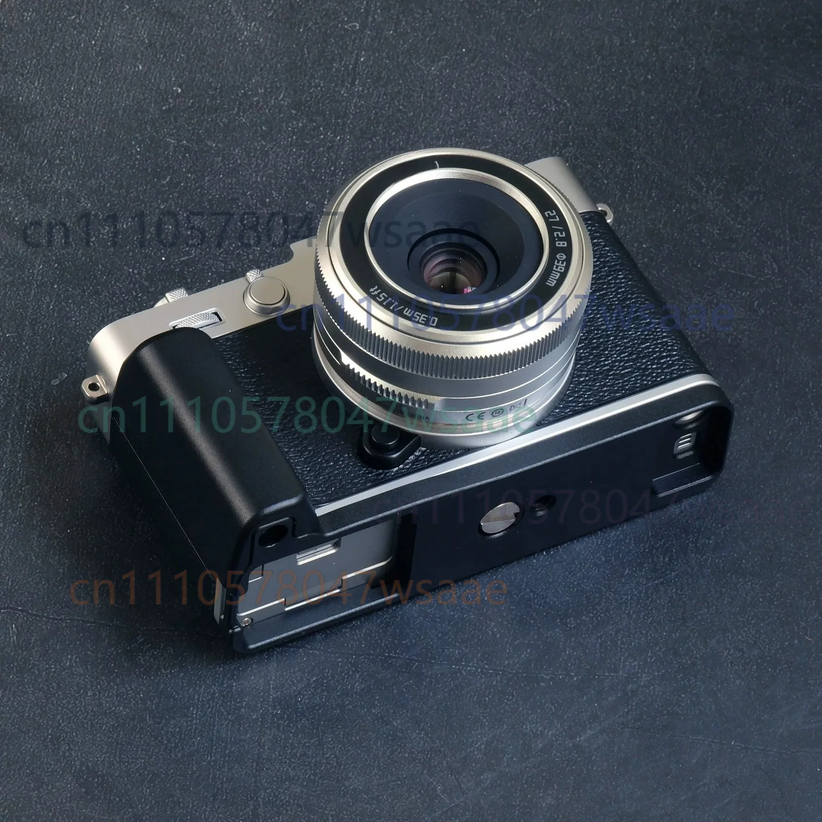 1pcs All-metal handle, non-slip pattern, suitable for Fuji XE5 camera L-shaped handle