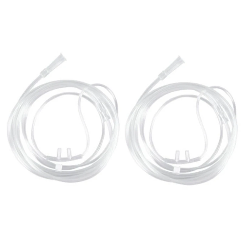 2X 8M Soft Nasal Oxygen Tube Nasal Oxygen Cannula Nasal Tube Suitable For Oxygen Generator