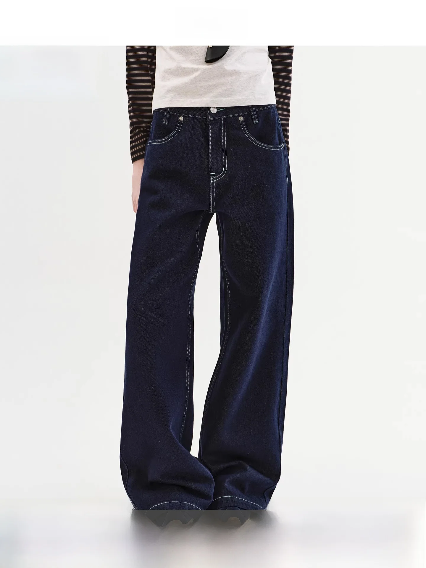 

Женские джинсы Fano Commuter Sle прямого кроя, свободные, стройнящие, из денима, весенняя новинка, удобные, хлопковые, для весны