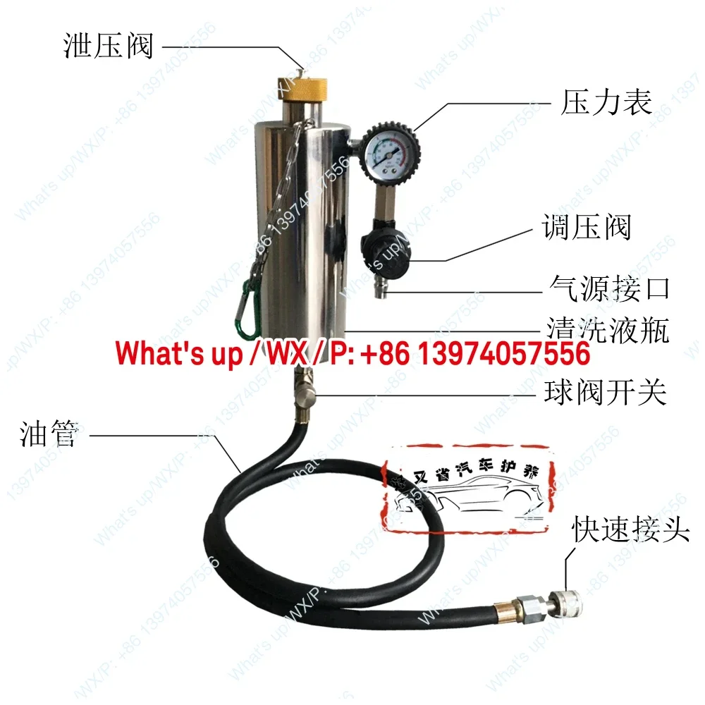 

1 шт. система впуска воздуха без демонтажа и очистки, с подвесной емкостью, для автомобильного впускного порта (распылительная форсунка), дроссельная заслонка