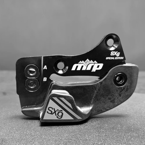 Imagen 2 del producto Guía de cadena de aleación Norco de 2 pernos para bicicleta MRP SXg 32-36T 2 pernos negros para guía de cadena de bicicleta de montaña estabilizador de cadena ciclo de invierno