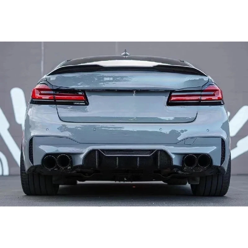 High Quality Hot Selling Dry Carbon Fiber Body Kit Front Bumper Duct Trim Cover Lip Rear Mp Style -