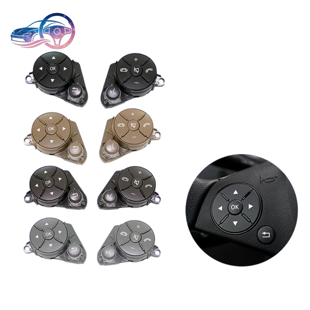 Car Steering Wheel Switch Control Button Audio Control Button For Mercedes Benz W204 W212 W207 X204 2048210451