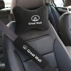 For Great Wall Hover H3 H5 M4 Poer Pao Voleex C30 Wingle 5 Car Headrest Neck Support Seat Soft Neck Pillow Auto Accessories