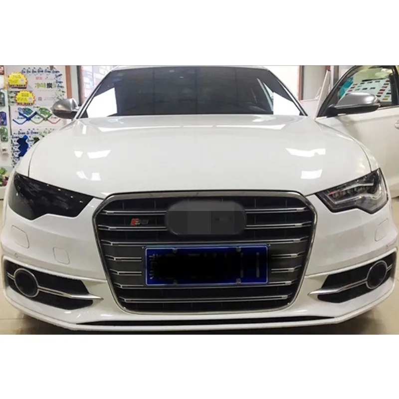 For Audi A6 C7 2012 2013 2014 2015 Car-Styling  Accessories Car Front Grill Chrome plating Car Front Bumper Grille Grill