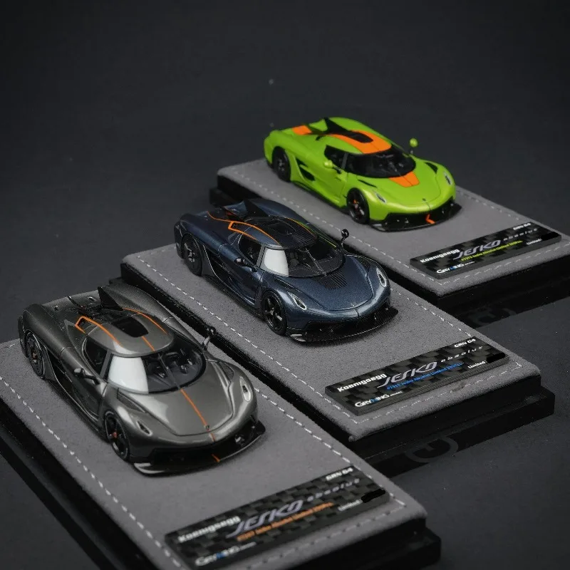 1:64  Limited edition resin miniature replica car model without tail fins. Boys' toy gift, room collection piece.