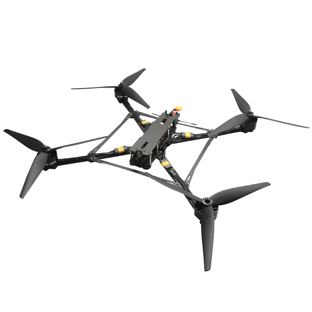 

Рама MARK4 FPV из углеродного волокна V3 Pro Kit, 13 дюймов (570 мм), 15 дюймов (680 мм), лучи 8 мм, легкая и прочная, для FPV фристайл-квадрокоптера