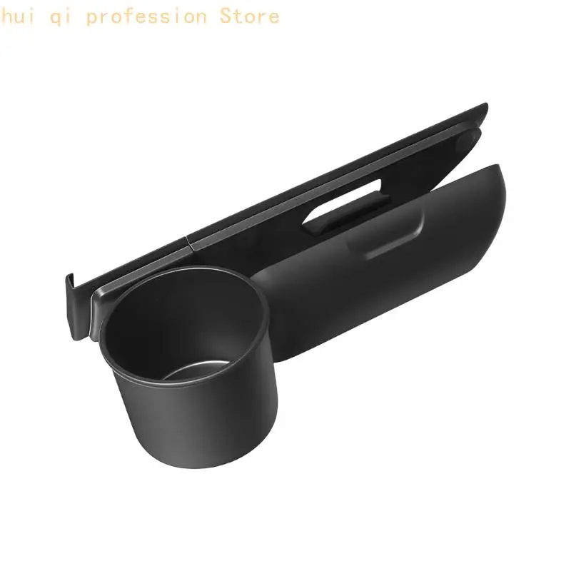 Armaturenbrettablage für MY MYL Daily Cabin Storage, fahrzeugspezifisches Becherfach und Brillenetui, Schwarz, für Pendlerzugang – Detail 10