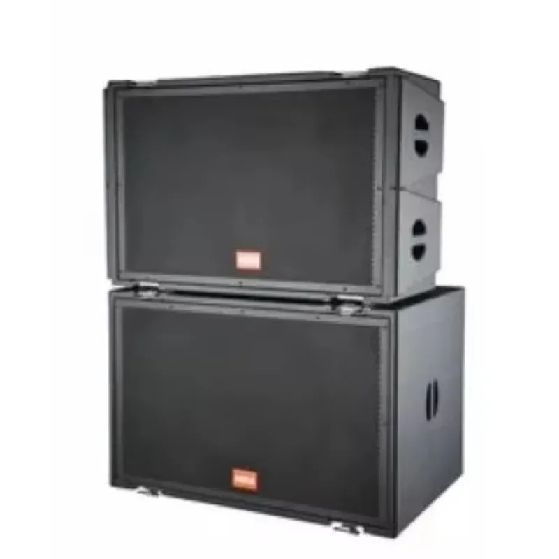 New trending 18 inch 2000watts spray-painted wood air case professional outdoor line array speaker