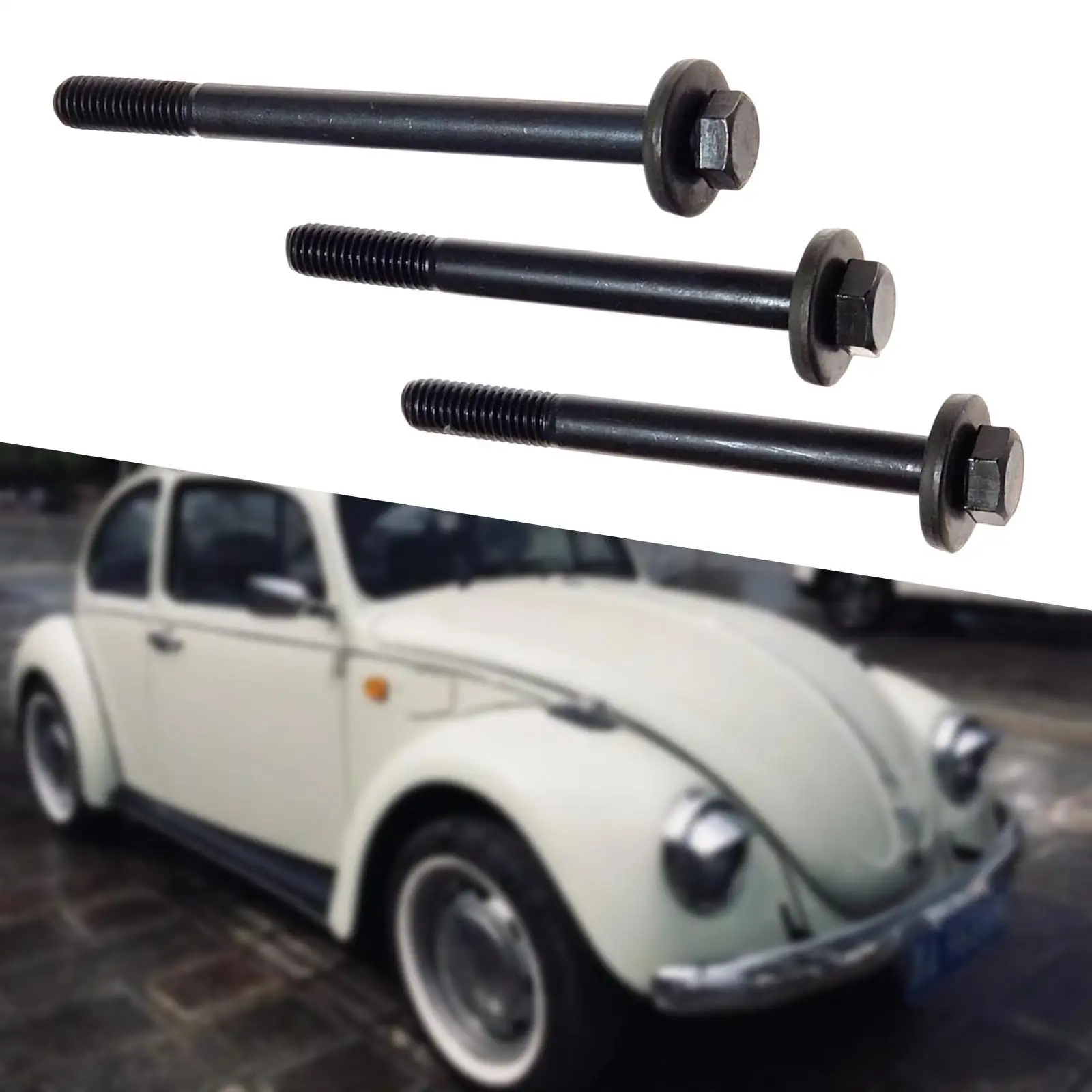 Steel Auto Frame Bolts with Washers Steering Gearbox Mounting Kit for GM 1964-1993 Chassis Repair Accessories