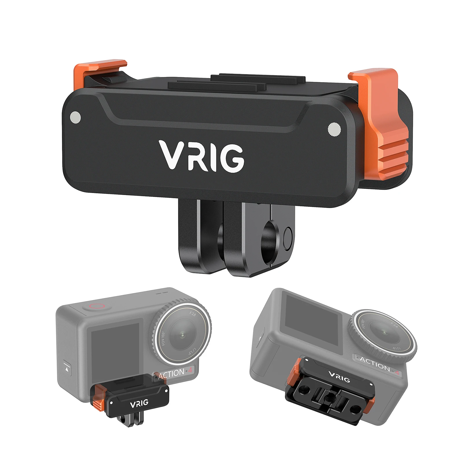 �y�Z�[�����zVRIG UURIG �N�C�b�N�����[�X�}�E���g DJI Action 5 Pro / 4 / 3 �p�O�r���B��X�e�B�b�N�p�N�C�b�N�����[�X�A�_�v�^�[