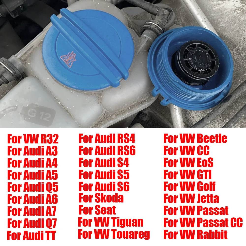 

Car Coolant Water Tank Cover Engine Radiator Cap 3B0121321 Auto Parts for Audi A3 A4 A6 VW Passat B5 Jetta Golf Eos Polo