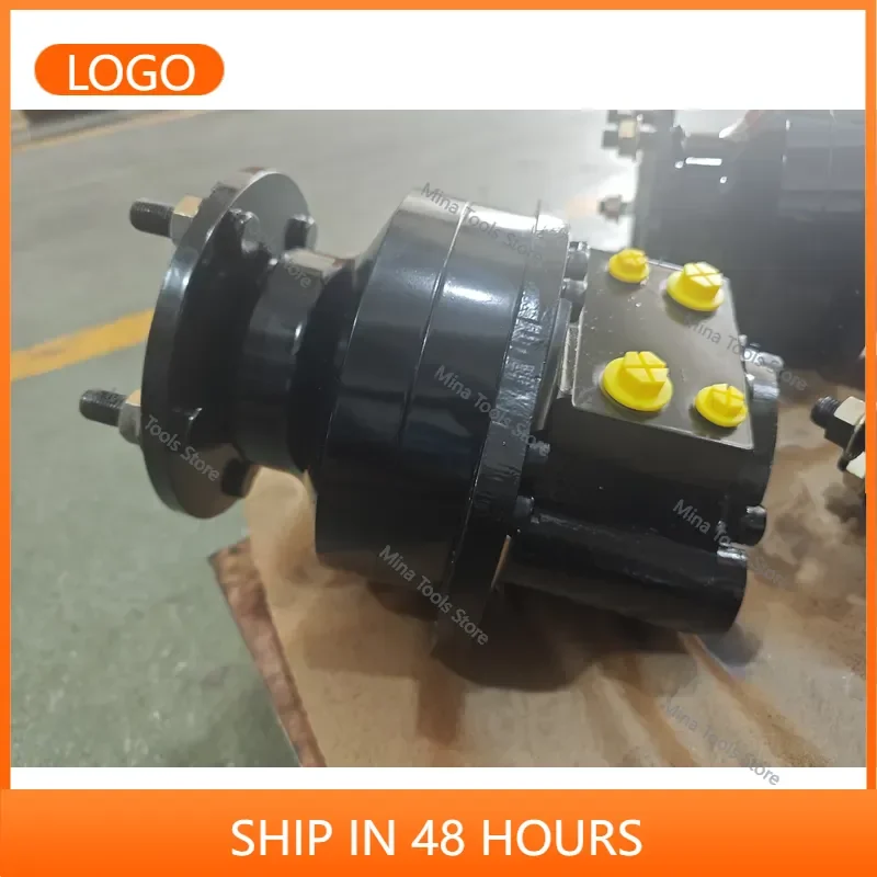MSE02 Radial Piston Wheel Motor Hydraulic Motors Without Brake