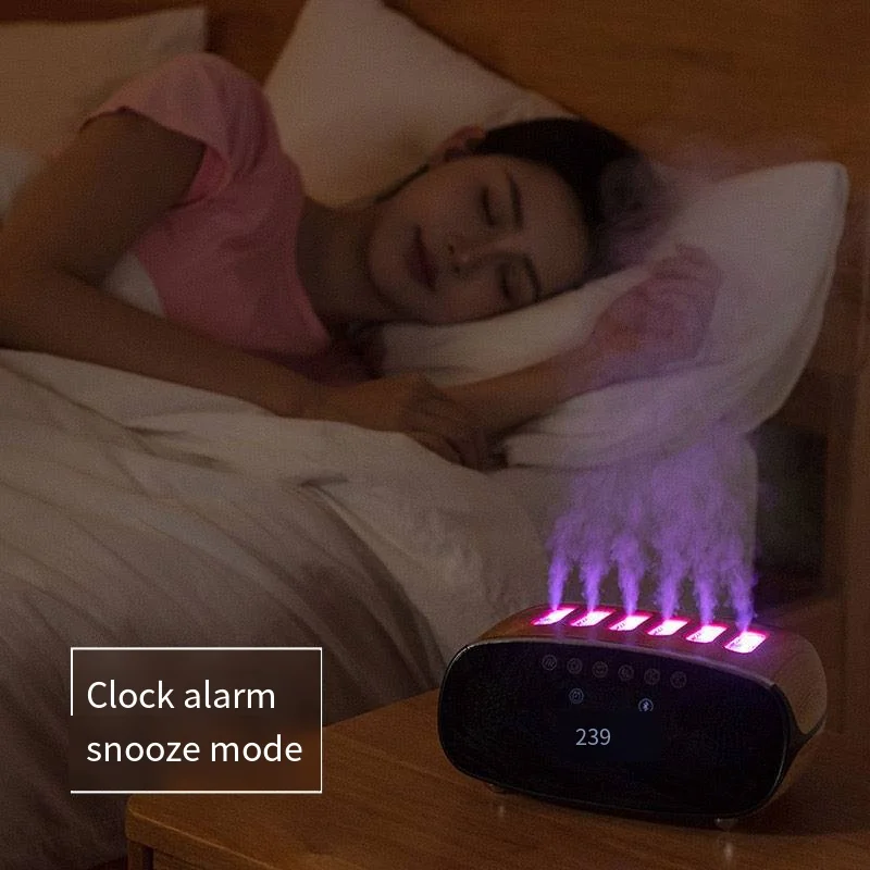 WiFi Bluetooth Control music Timing Home Appliances Flame Humidifier Bedroom Lasting Aromatherapy Machine Household Fireplac