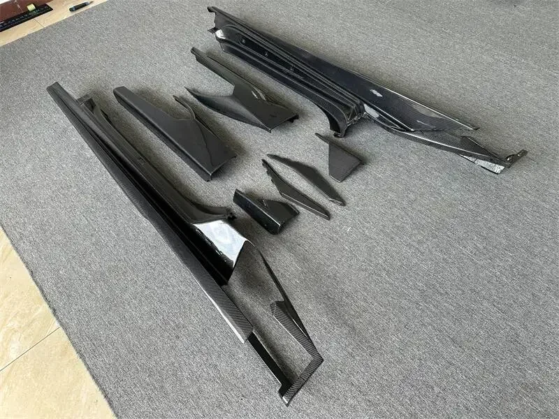 

LANOUT передняя боковая юбка из углеродного волокна для Lamborghini LP580 LP610, переоборудованный m-дизайн, высокая производительность