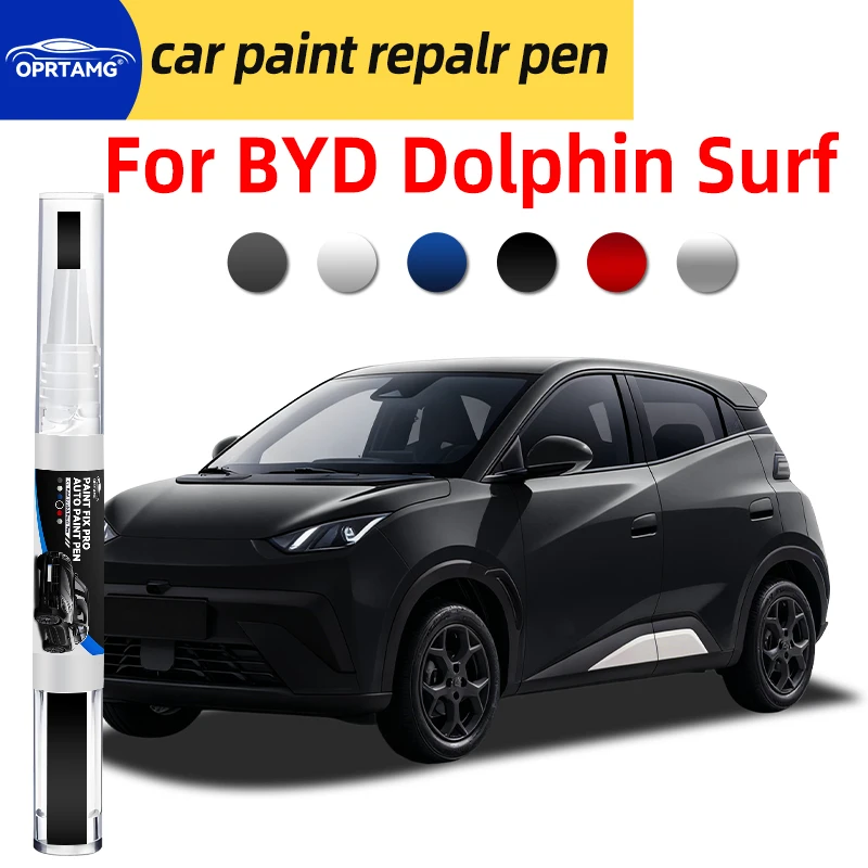 Car paint pen repair For BYD Dolphin Surf car paint scratch repair body repair Accessories black spray paint automobiles