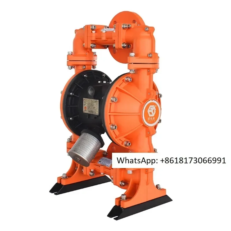 Pneumatic Diaphragm Pump Edge Third Generation QBY3 Series Pump Body Plastic PP Material Resistant to Low Concentration