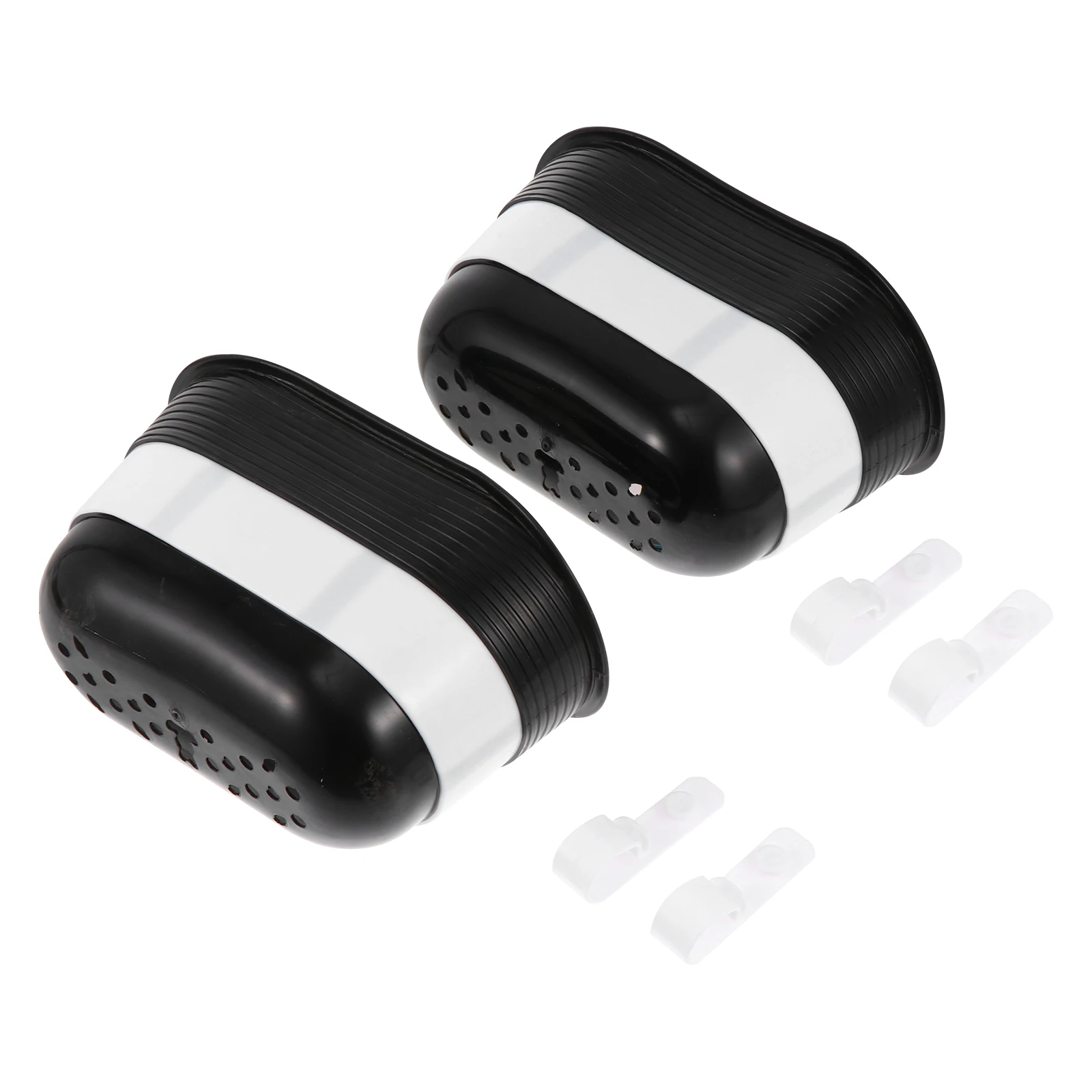 

2pcs Kids Bike Basket Durable Plastic Large Storage Compatible with Children Bicycles Scooters Front Rear Frame Handlebar