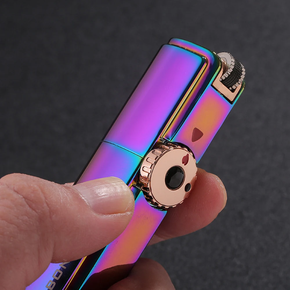 Jobon Triple Turbo Butane Torch Lighter Smoking Accessories Windproof Cigar Lighter Cool Gadgets Gift For Men Dropship Suppliers