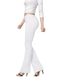 Women Flare Pants Dress With Pockets Stretch Pencil Bootcut Bell Bottom Trousers Flared Jeans Work Casual