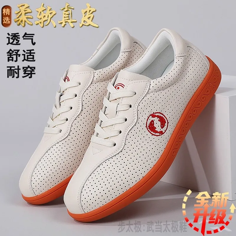 2025 Professional Martial Arts Shoes Unisex Soft-Sole Tai Chi Shoes Martial Arts Training Shoes Gym Athletic Shoes