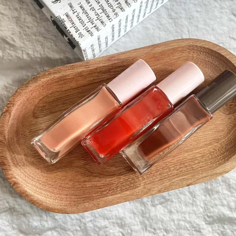 New Brand 12 Colors Moisturizer Lip Oil Gloss Watermelon Honey Vanilla Care of The Lips Benetitnt  Exfoliating Plumping Lip Balm