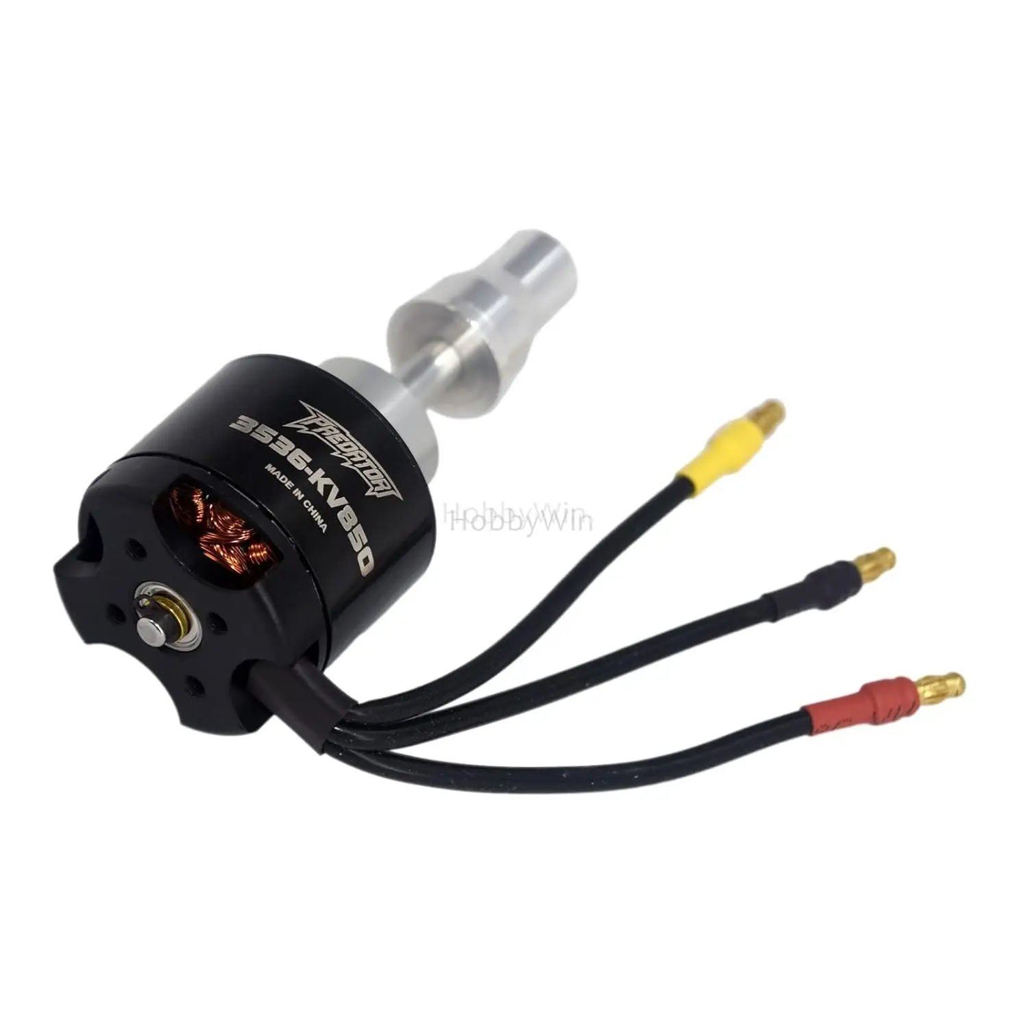 FMS Part 3536 KV850 Brushless Motor 6mm Shaft for 1100mm Class PT17, HS123, Beechcraft, T28, SE5A view 3