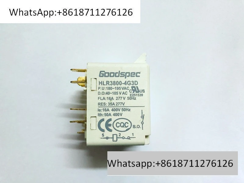 

Новый HLR3800-4G3D Кондиционер Холодильник Морозильник Льдогенератор Компрессор Реле Стартер Goodspec