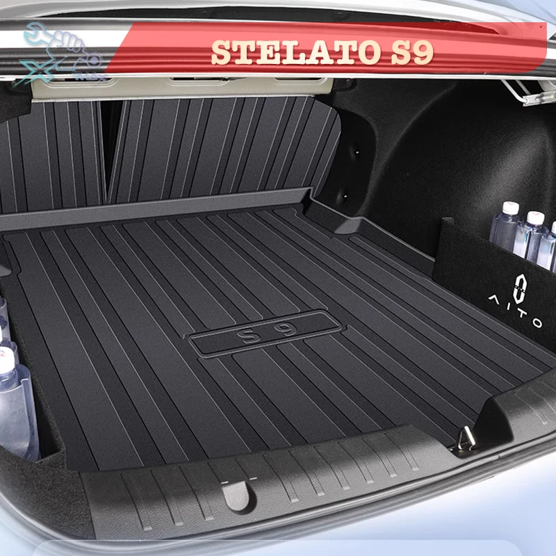 

For Huawei STELATO S9 Max Ultra TPE Custom Fit Car Trunk Mat All Season Cargo Mat 3D Shaped Laser Measured Trunk Liners