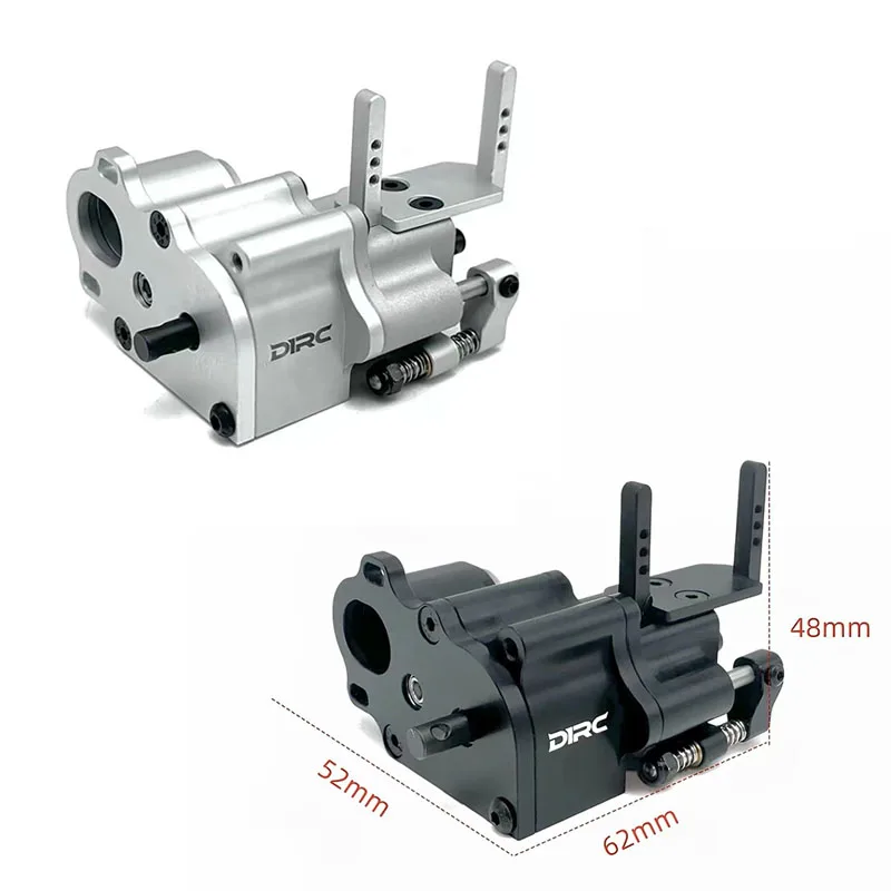 D1RC LCG Low Center of Gravity Transmission High-performance Gearbox Modification for 1/10 RC Crawler Car Traxxas Upgrade Parts