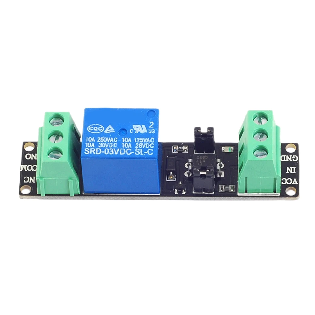 DC 3V/3.3V High Level Driver Module Output Signal Indicator High Level Trigger Microcontroller IO Port Optocoupler Relay Module