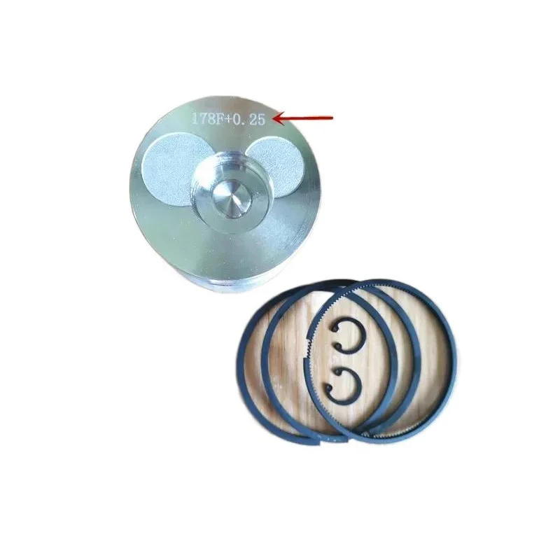 178F +0.5mm for diesel Piston ring pin kit 178F+0.25 178F+0.5 Single cylinder air-cooled diesel engine enlarged 0.25 0.5 parts
